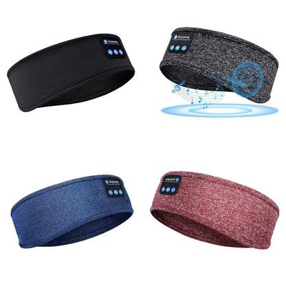 🎵Bluetooth Sleep Headphones Headband with HD Speakers🎵 - 🌟Noise Cancelling,✅ For Side Sleepers, Workout, Jogging, Yoga