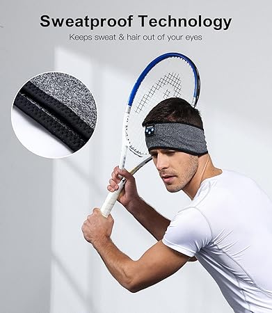 🎵Bluetooth Sleep Headphones Headband with HD Speakers🎵 - 🌟Noise Cancelling,✅ For Side Sleepers, Workout, Jogging, Yoga